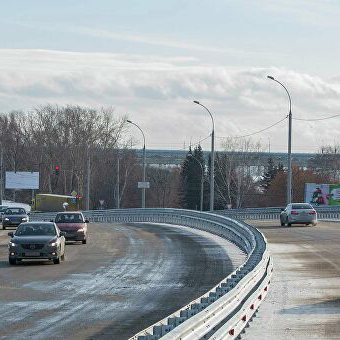 Развязка на площади инженера Будагова г. Новосибирск